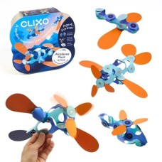 Clixo Airplane Set 15pc - Magnetic Construction Pack Clixo Airplane Set 15pc - Magnetic Construction Pack