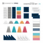 Connetix - Magnetic Construction - PRO Constructor Set 70 pc NEW