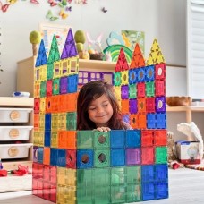 Magnetic Tiles - Builder Set - 110pc - Learn & Grow