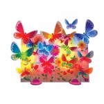 3D Glow Butterfly Canvas - KidzMaker - 4M