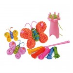 Little Craft - Spool Knit Butterflies Kit - 4M