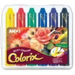 Colorix Silky Crayons 6 Pack - Amos
