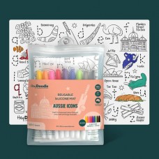 Colouring Mat Silicone - ABC Aussie Icons - Hey Doodle