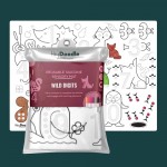 Colouring Mat Silicone - Sensory Mat Wild Digits - Hey Doodle