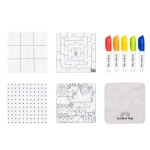 Colouring Mat Silicone - The Tinies Set of 4 Mats