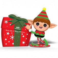 Eugy - Christmas Elf - 3D Cardboard Model