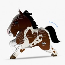 Eugy - Horse - 3D Cardboard Model