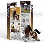 Eugy - Horse - 3D Cardboard Model