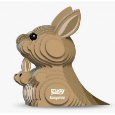Eugy - Kangaroo - 3D Cardboard Model