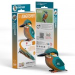 Eugy - Kingfisher - 3D Cardboard Model