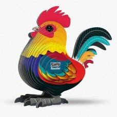 Eugy - Rooster - 3D Cardboard Model