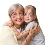 Face Stickers and Tattoos - Fantasy Garden World