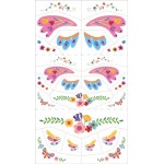 Face Stickers and Tattoos - Fantasy Garden World