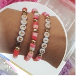 Friendship Bracelet Set - Pinks - Educational Colours