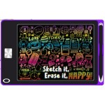 LCD Writing Tablet - USB Rechargeable - Purple