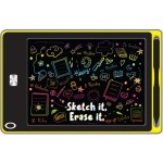 LCD Writing Tablet - USB Rechargeable - Yellow
