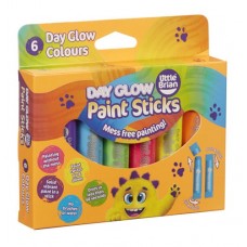 Paint Sticks 6 pack - Day Glow - Little Brian