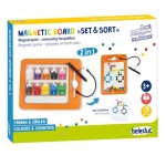 Magnetic Drawing Board "Set & Sort" - 2 in 1 Magnetic Drawing Board "Set & Sort" - 2 in 1