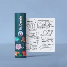 Colouring MiniMat Silicone - ABC Toot Toot Honk - Hey Doodle