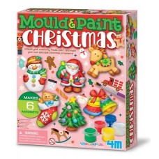 Mould & Paint - Christmas Magnets - 4M Craft