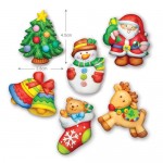 Mould & Paint - Christmas Magnets - 4M Craft