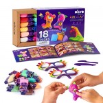 Okto Sensory Art: 18 Colors Air Clay Creativity Set