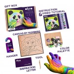 Okto Sensory Art: Panda Coloring with Clay Set