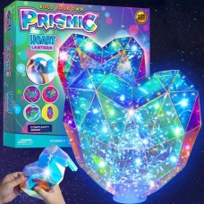 Prismic 3D Puzzle Lantern - Heart Tabletop