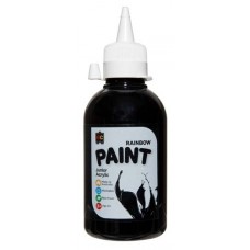 Paint Rainbow 250g - Black - Educational Colours