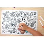 Colouring Mat Silicone - Australian Animals