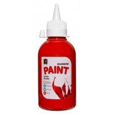 Paint Rainbow 250g - Red - Educational Colours