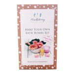 Make Your Own Bath Bombs - Rose Petal - Huckleberry