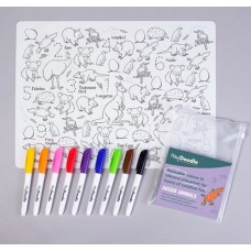 Colouring Mat Silicone - Aussie Animals - Hey Doodle