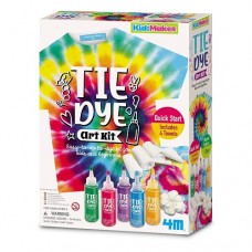 Tie Dye Art Kit - Kidzmaker - 4M Craft 
