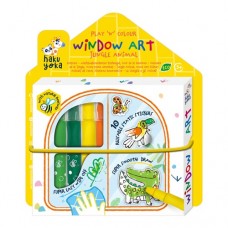 Window Art - Jungle Animals