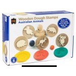 Dough Stampers Wooden 6 - Australian Animals - Educational Colours