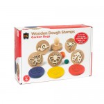 Dough Stampers Wooden 6 - Garden Bugs - Educational Colours