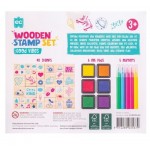 Stamp Set Wooden 51pc - Good Vibes - Educational Colours