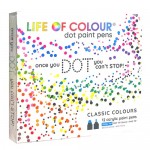 Paint Pens Dot Markers Acrylic - Set of 12 - Life of Colour