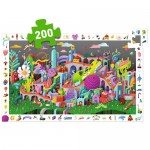 200 pc Djeco Observation Puzzle - Crazy Town