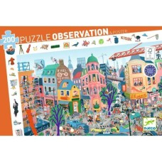 200 pc Djeco Observation Puzzle - The City