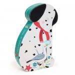 24 pc Djeco Puzzle - Ollie the Dalmatian - Silhouette Box