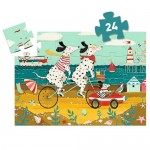 24 pc Djeco Puzzle - Ollie the Dalmatian - Silhouette Box 24 pc Djeco Puzzle - Ollie the Dalmatian - Silhouette Box