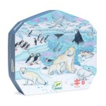 54 pc Djeco Puzzle - Polar Softness - Shaped Box 54 pc Djeco Puzzle - Polar Softness - Shaped Box