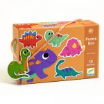 Duo Puzzles 2pc - Dinosaurs - Djeco 