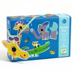 Duo Puzzles 12pc - Animals - Djeco 