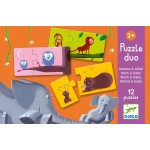 Duo Puzzles 2pc - Mum & Baby - Djeco 