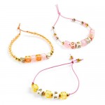 Bead Set - Alphabet Gold - Djeco