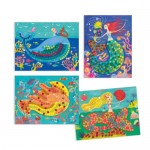 Mosaic Kit The Mermaid's Song - Djeco