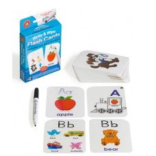 Flashcards Alphabet - Write & Wipe - Learning Can be Fun